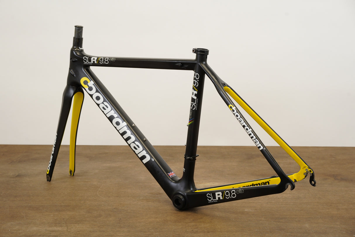 54cm Boardman SLR 9.8 Carbon Rim Brake Road Frameset