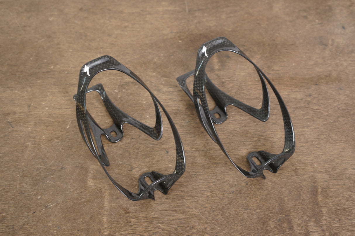 (2) Specialized S-WORKS Rib Cage II Carbon Water Bottle Cages 38g