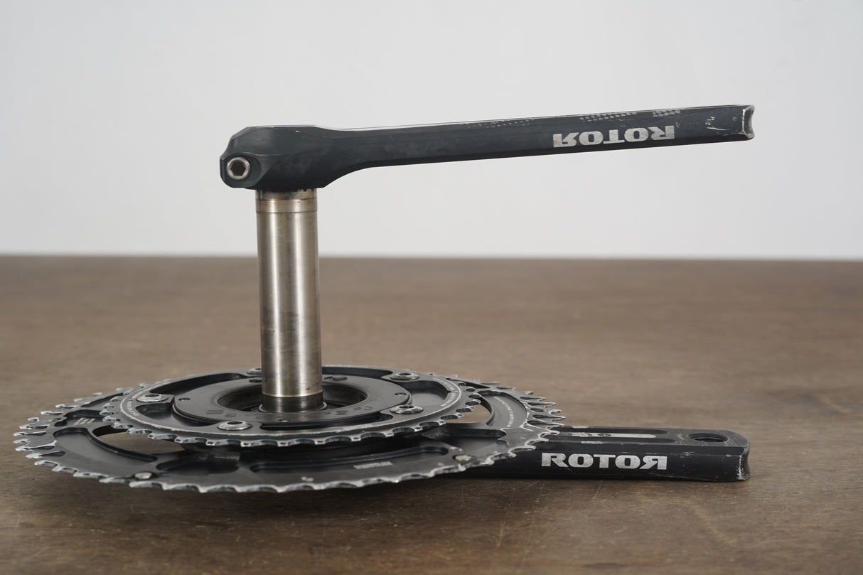 165mm 52/36T 24mm Rotor 3D Power2Max Power Meter Road Crankset 3D