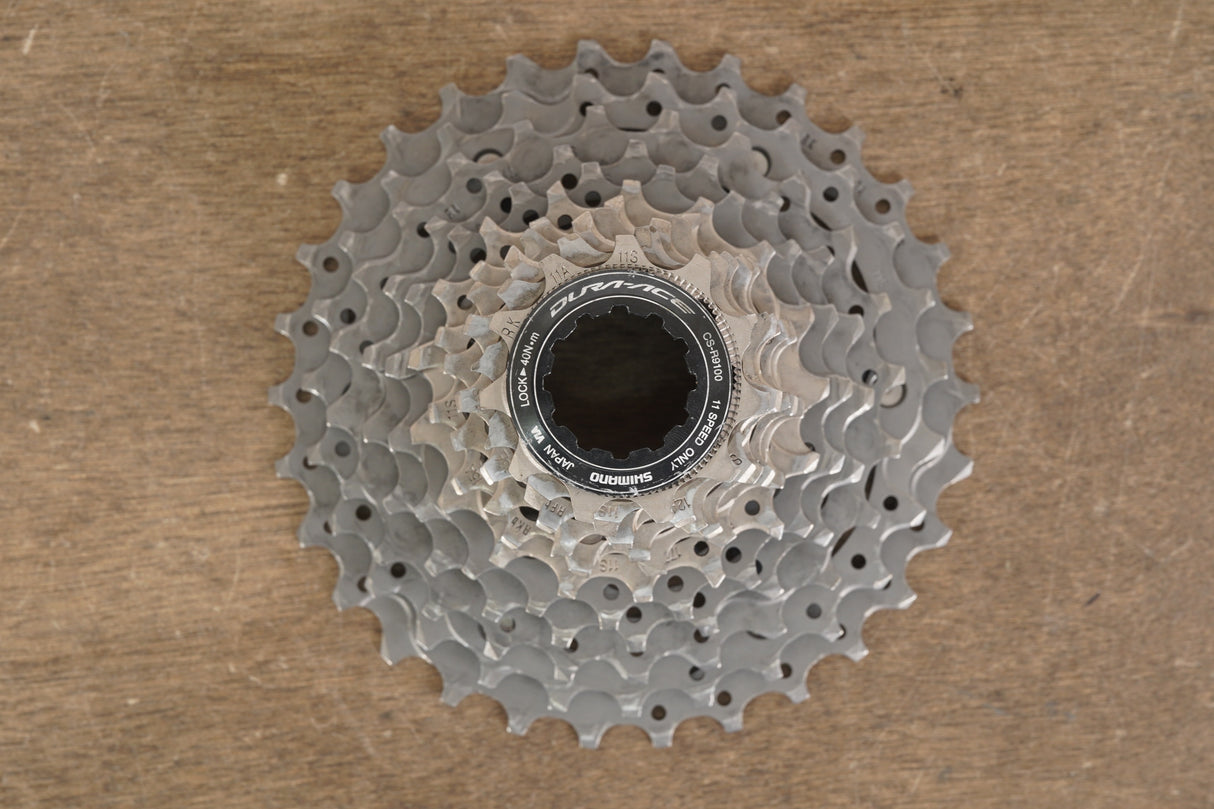 11-30T Shimano Dura-Ace CS-R9100 11 Speed Road Cassette 206g 9100