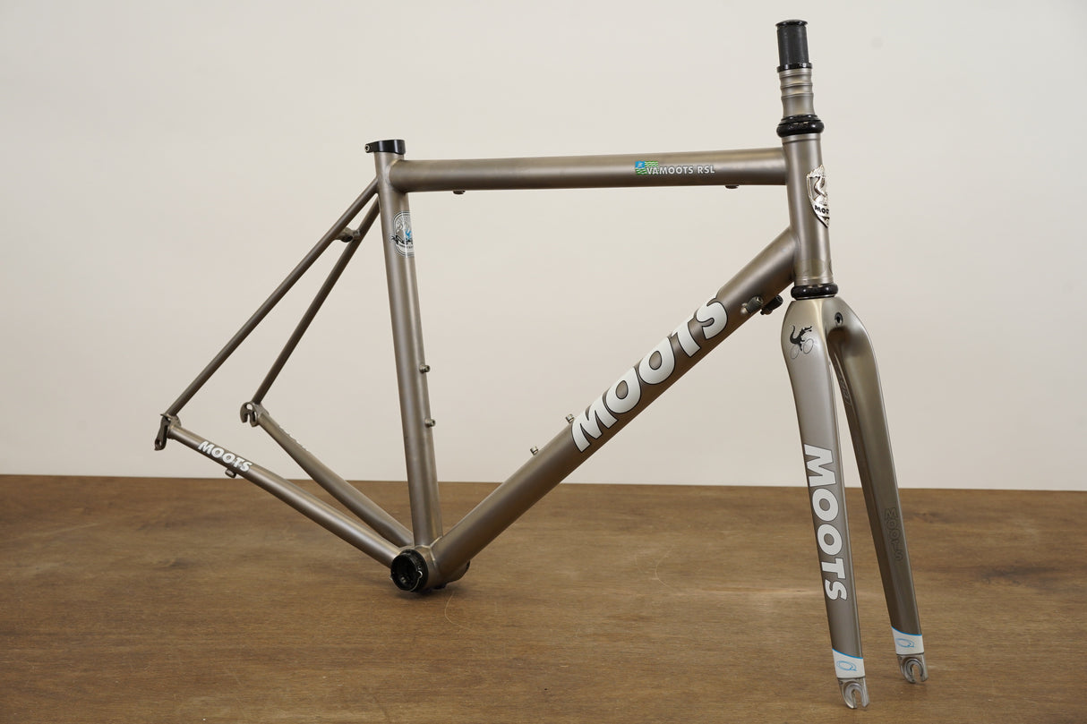 56cm Moots Vamoots RSL Titanium Rim Brake Road Frameset