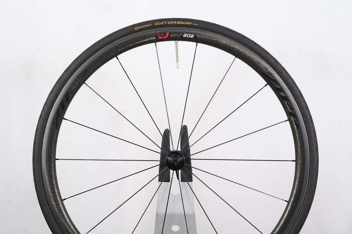 FRONT Zipp 202 Firecrest 77/177 Clincher Carbon Rim Brake Wheel