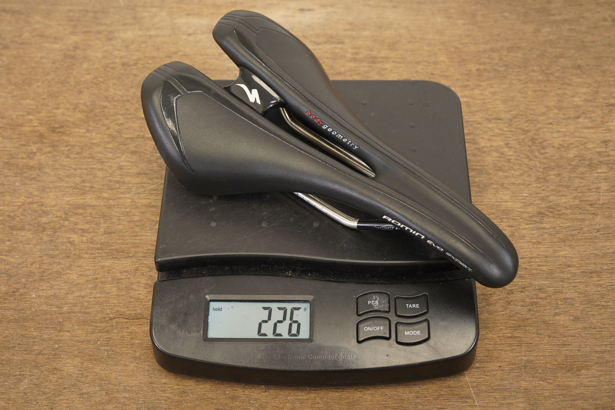 143mm Specialized Romin Evo Expert Titanium Rail Saddle 226g