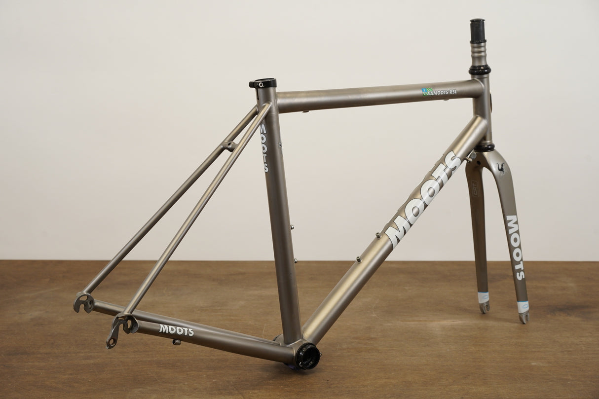 56cm Moots Vamoots RSL Titanium Rim Brake Road Frameset