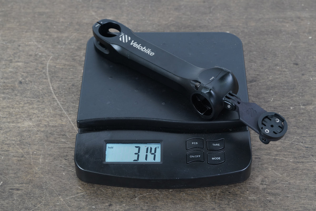 Velobike Elite Longboi 170mm ±6 Degree Alloy Stem + Mount 314g 1 1/8" 31.8mm