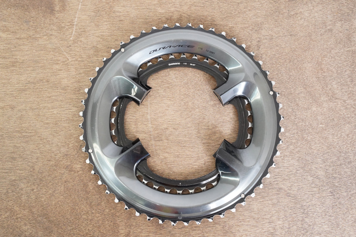 52/36T Shimano Dura-Ace FC-R9100 11 Speed Chainrings 9100