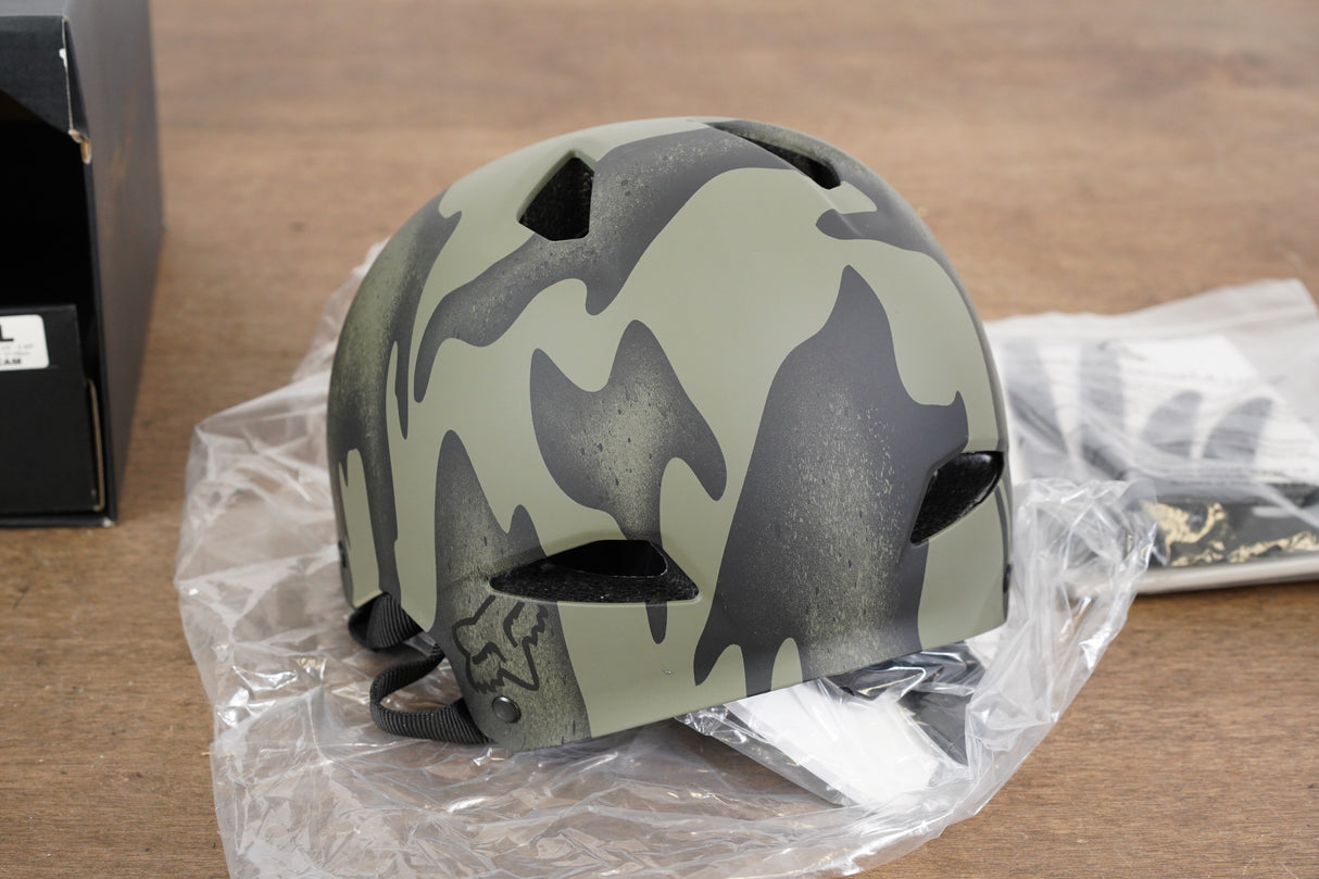 NEW L (Large) Fox Flight Camo BMX Dirt Jump Helmet