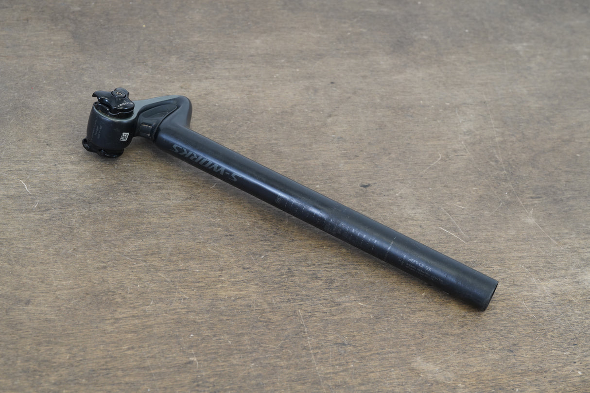 27.2mm Specialized S-WORKS CG-R Carbon Setback Road Seatpost CGR