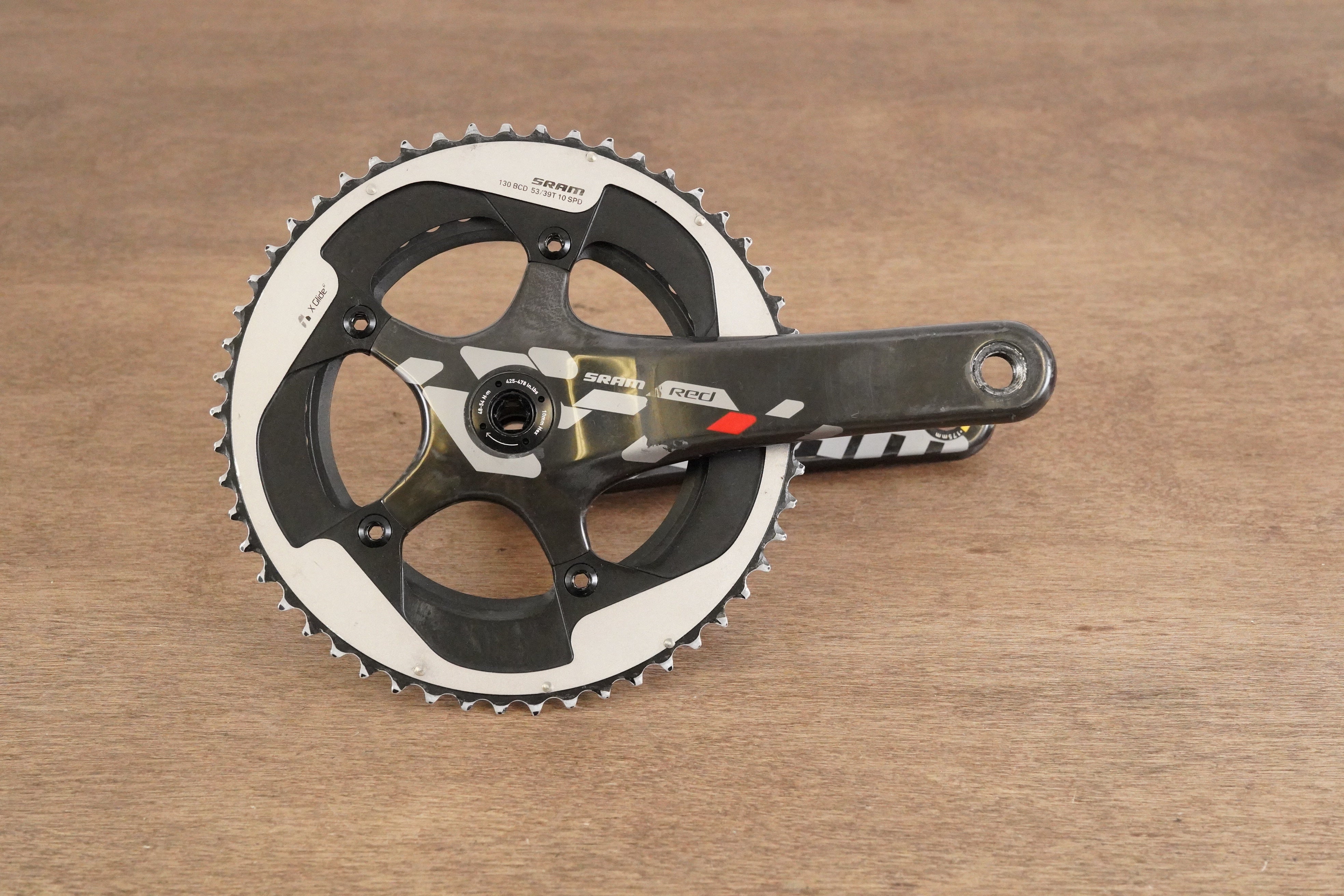 175mm 53 39T BB30 SRAM Red Carbon Road Crankset Elevate Cycling