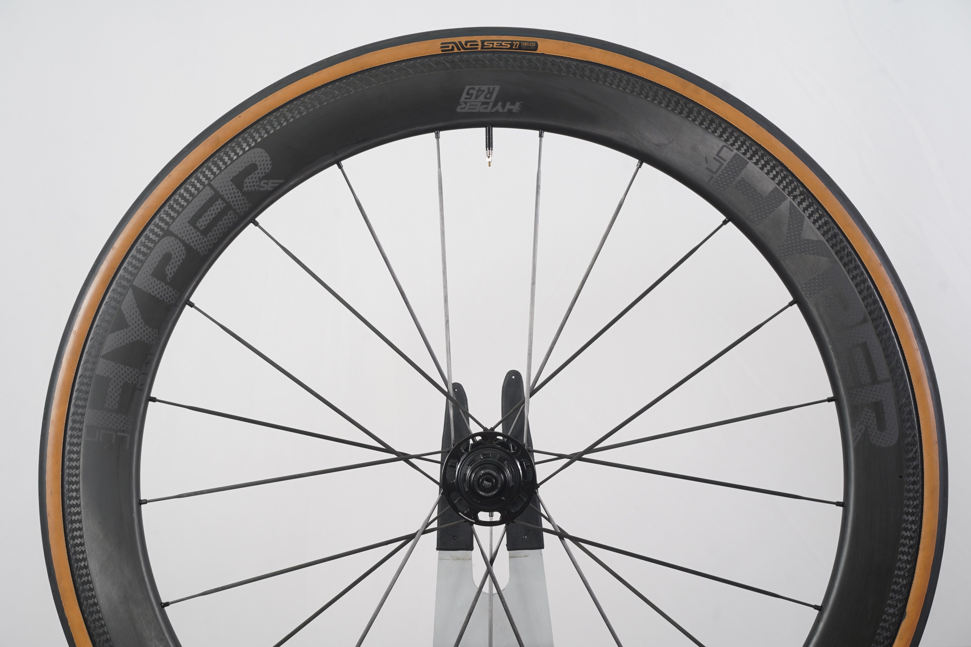 Winspace Lun Hyper R45 Carbon Tubeless Rim Brake Wheelset XDR 12