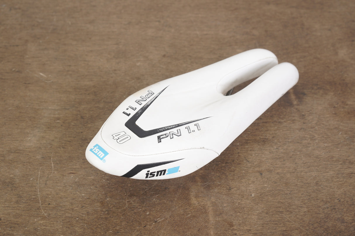 110mm ISM 40 PN 1.1 Alloy Rail TT Triathlon Road Saddle 397g