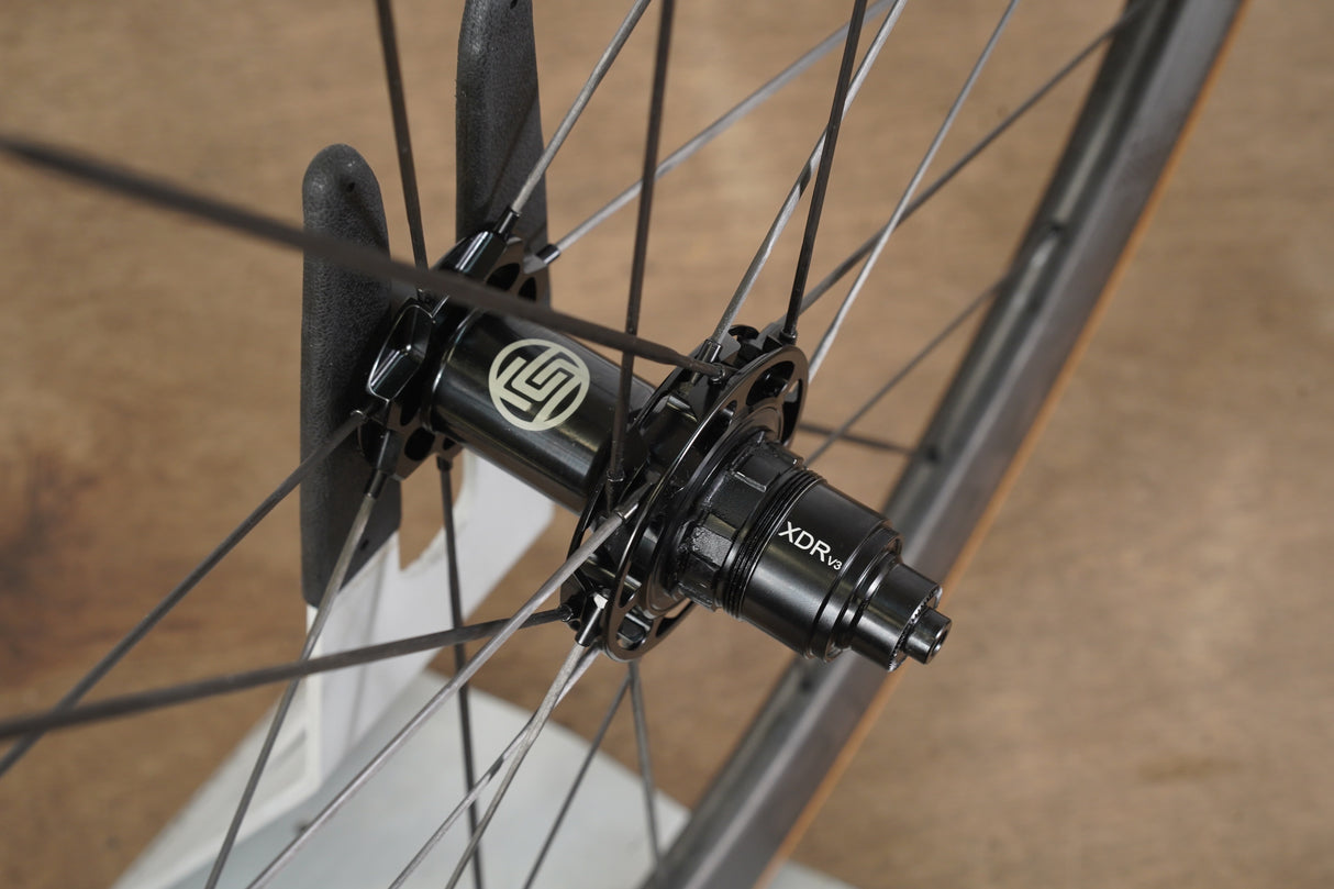 Winspace Lun Hyper R45 Carbon Tubeless Rim Brake Wheelset XDR 12 Speed
