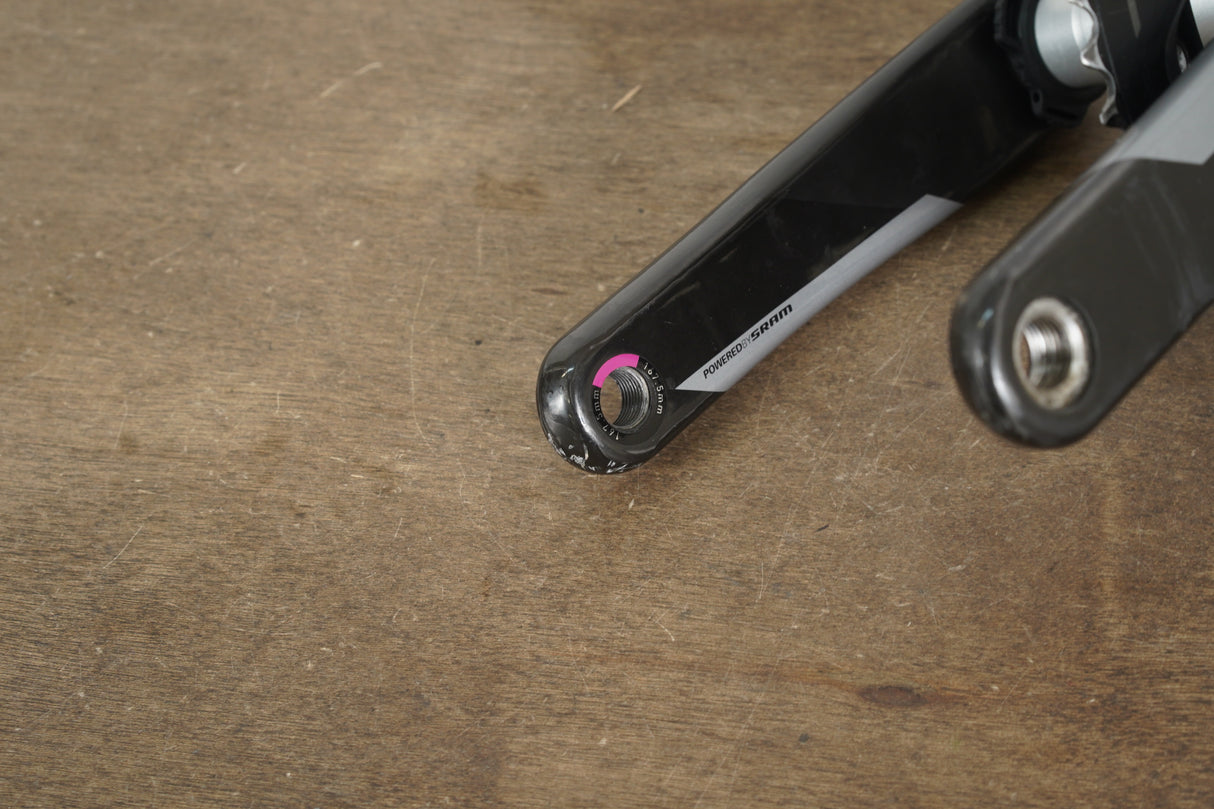 167.5mm 52/36T DUB Quarq DZero Power Meter Road Crankset