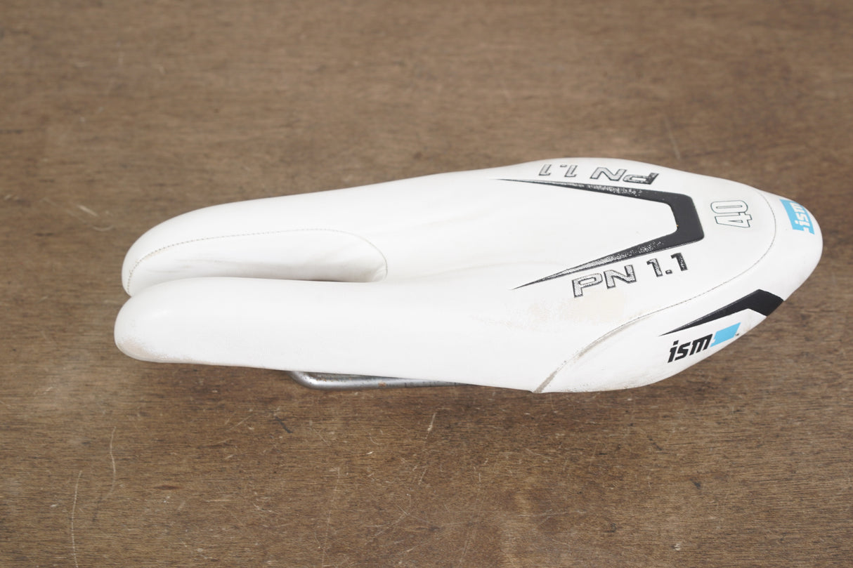 110mm ISM 40 PN 1.1 Alloy Rail TT Triathlon Road Saddle 397g