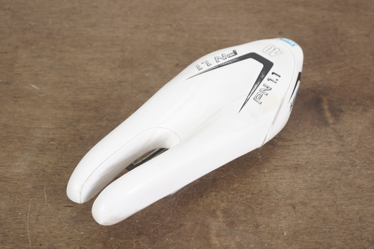 110mm ISM 40 PN 1.1 Alloy Rail TT Triathlon Road Saddle 397g