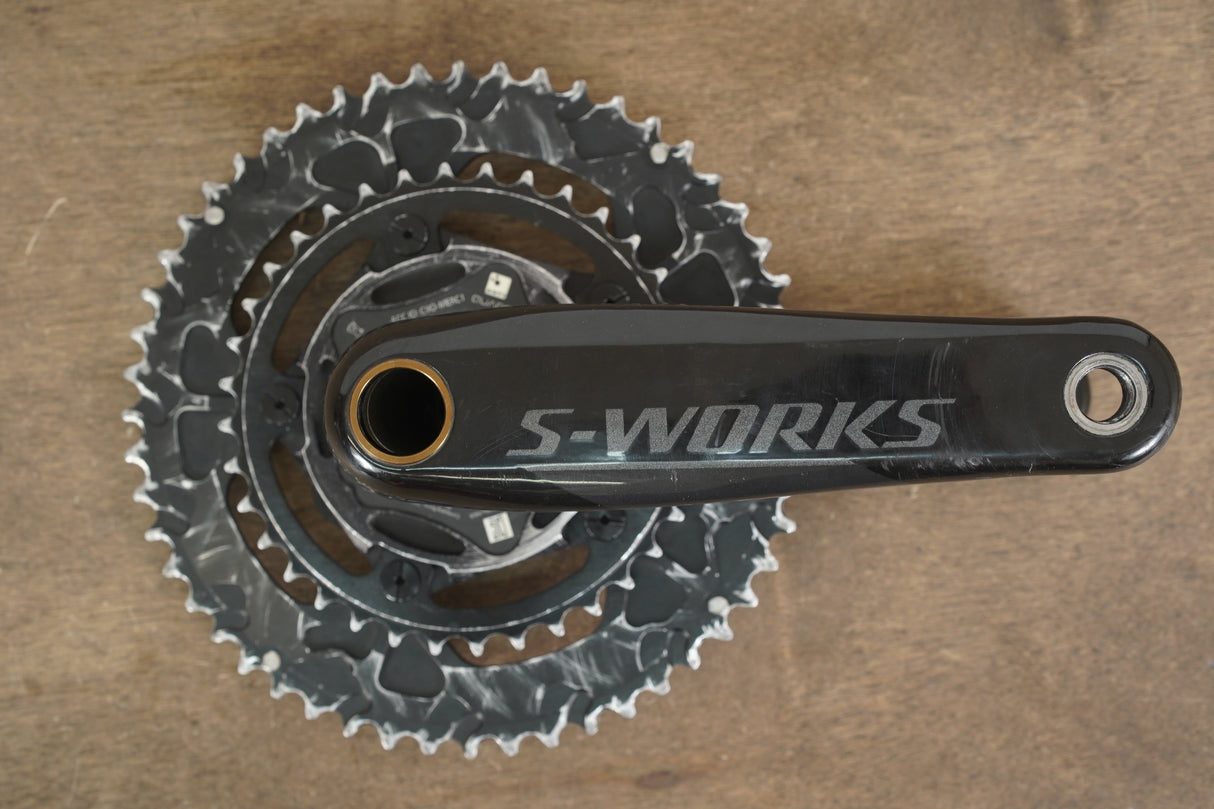 172.5mm 52/36T BB30 Specialized S-WORKS Quarq DZero Power Meter Carbon Crankset