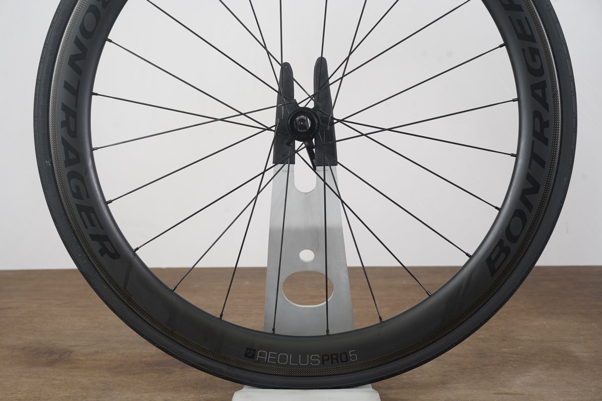 Bontrager Aeolus Pro 5 TLR Carbon Tubeless Clincher Rim Brake Wheelset 11 Speed