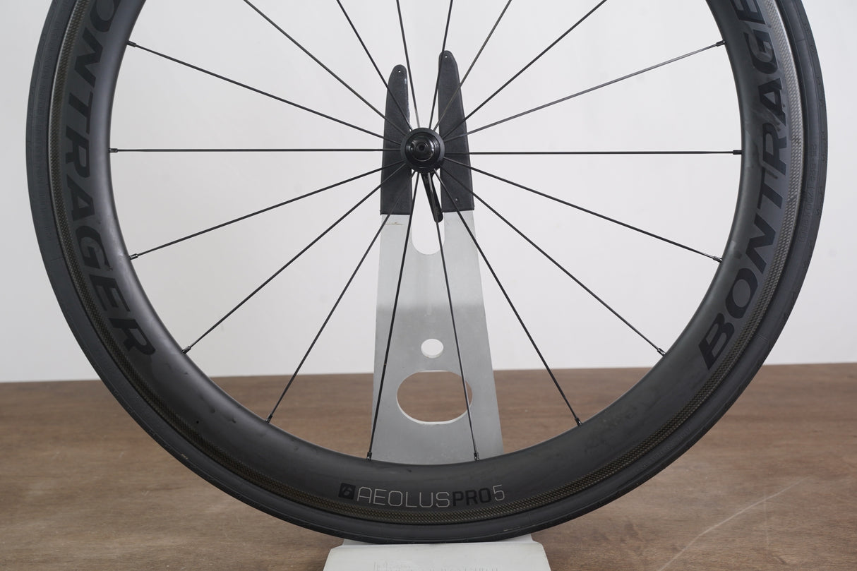 Bontrager Aeolus Pro 5 TLR Carbon Tubeless Clincher Rim Brake Wheelset 11 Speed