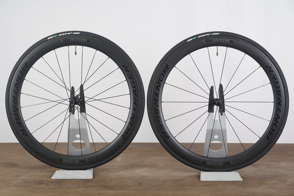 Bontrager Aeolus Pro 5 TLR Carbon Tubeless Clincher Rim Brake Wheelset 11 Speed