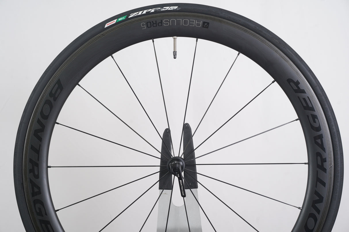 Bontrager Aeolus Pro 5 TLR Carbon Tubeless Clincher Rim Brake Wheelset 11 Speed