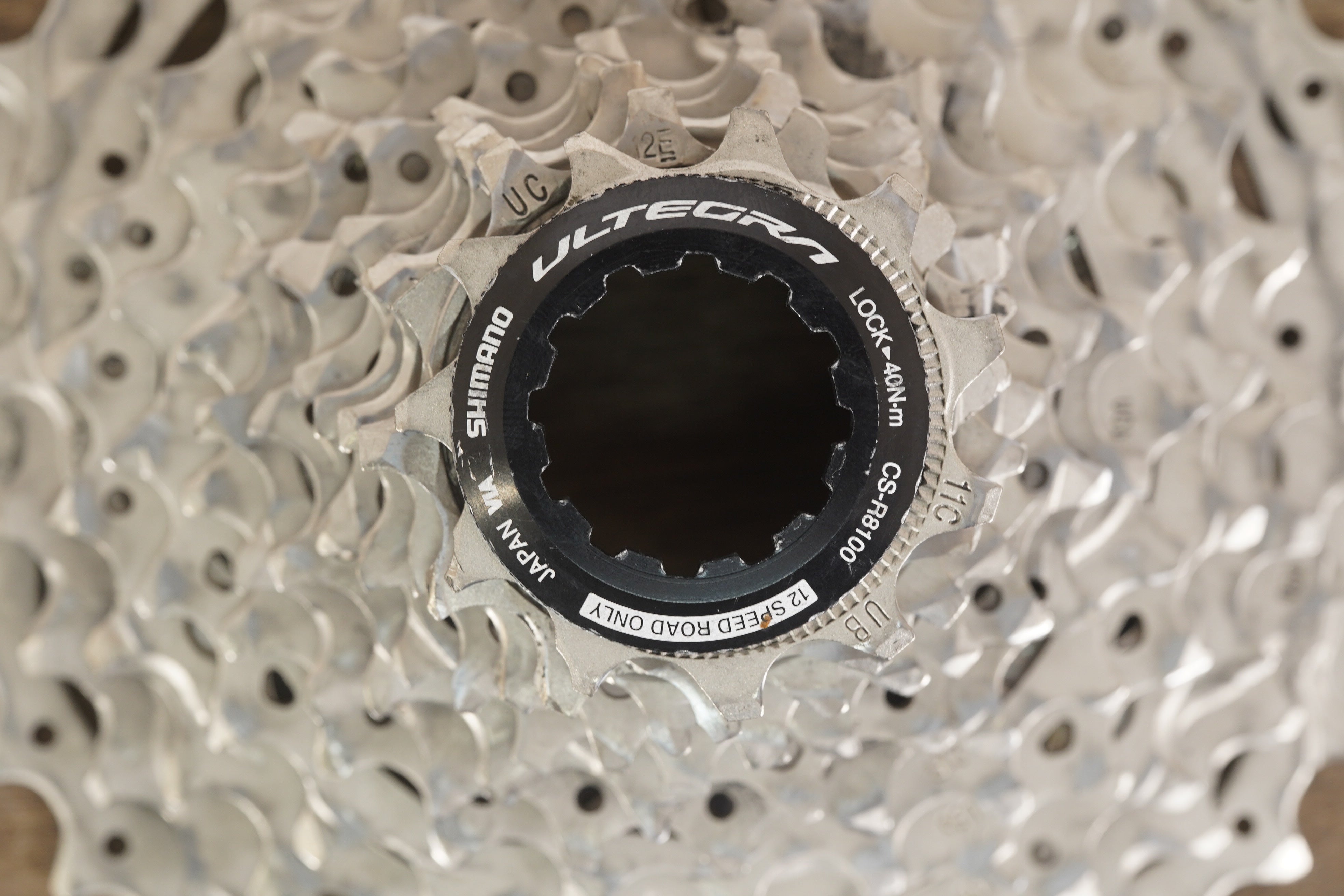 11-34T Shimano Ultegra CS-R8100 12 Speed Cassette 341g 8100