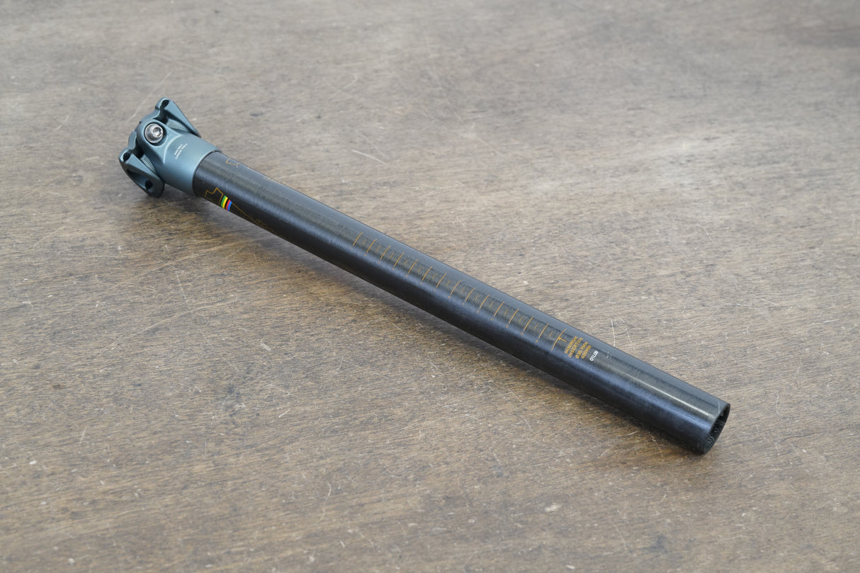 30.9mm Truvative Noir World Cup Carbon Alloy 0 Setback Seatpost 257g