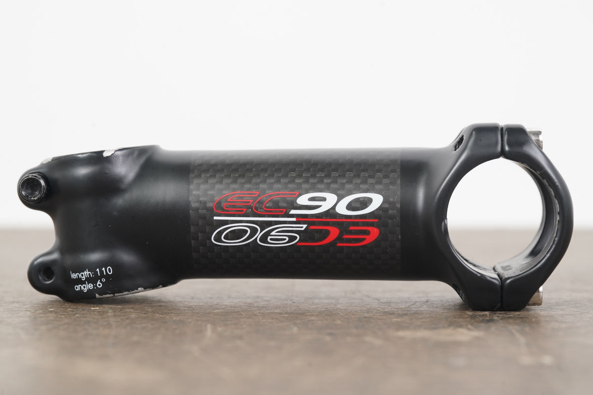 110mm ±6 Degree Carbon Alloy Road Stem 153g 1 1/8" 31.8mm