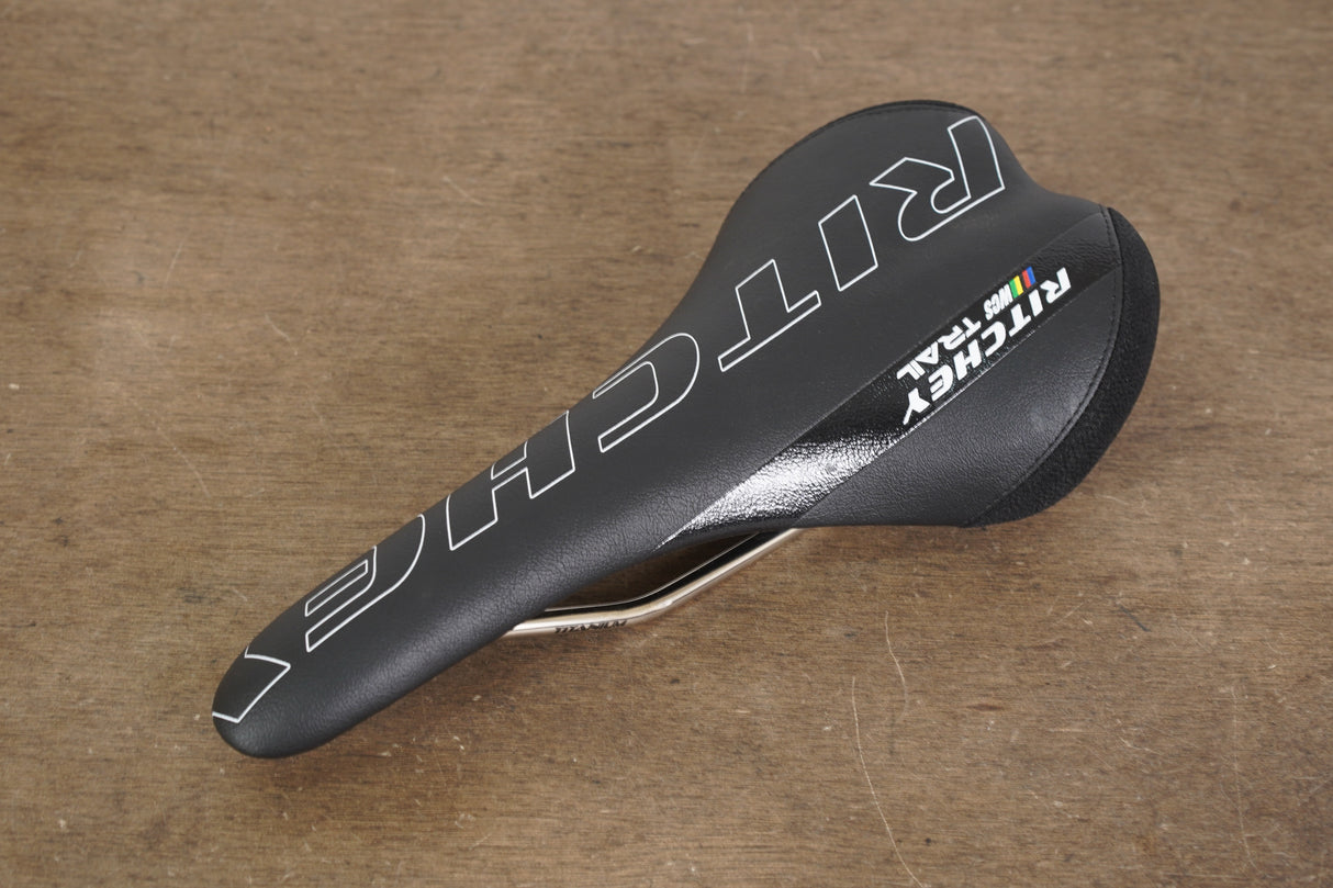 138mm Ritchey WCS Trail Vector Wing Titanium Rail Road Saddle 230g