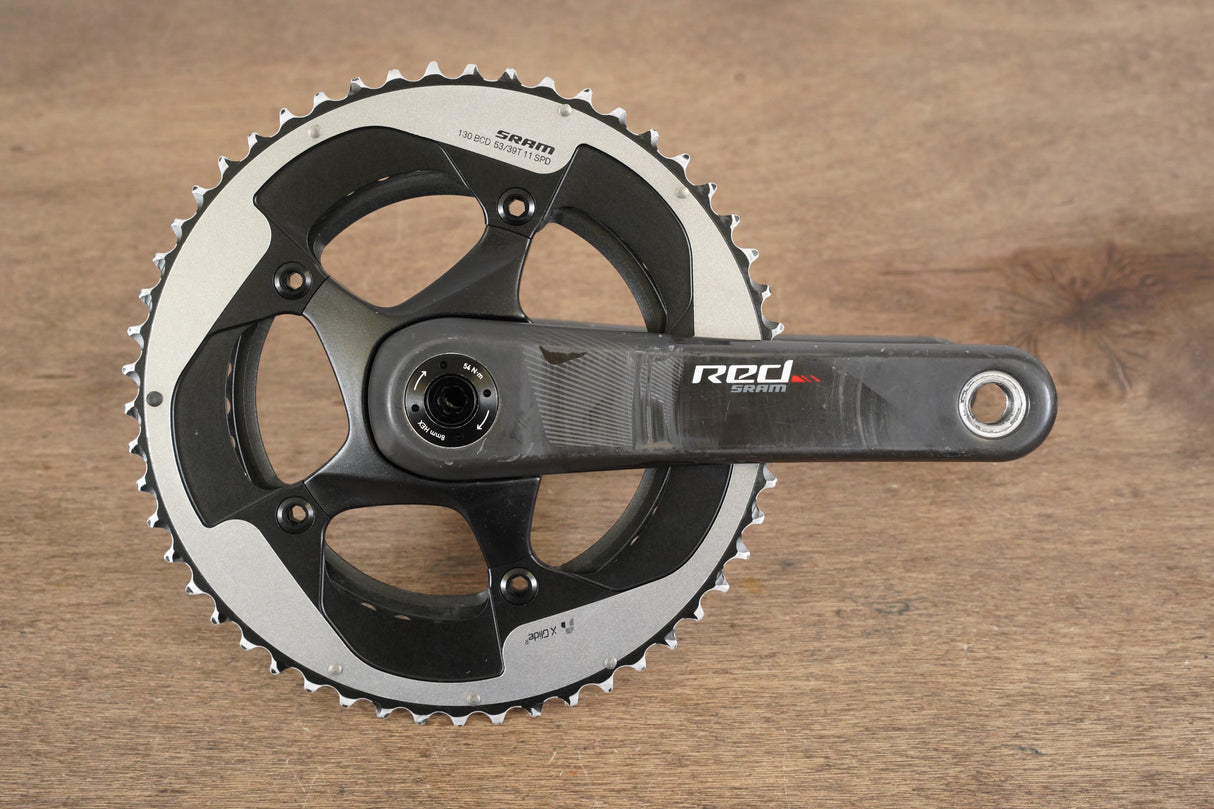 170mm 53/39T BB30 SRAM Red 22 11 Speed Carbon Road Crankset