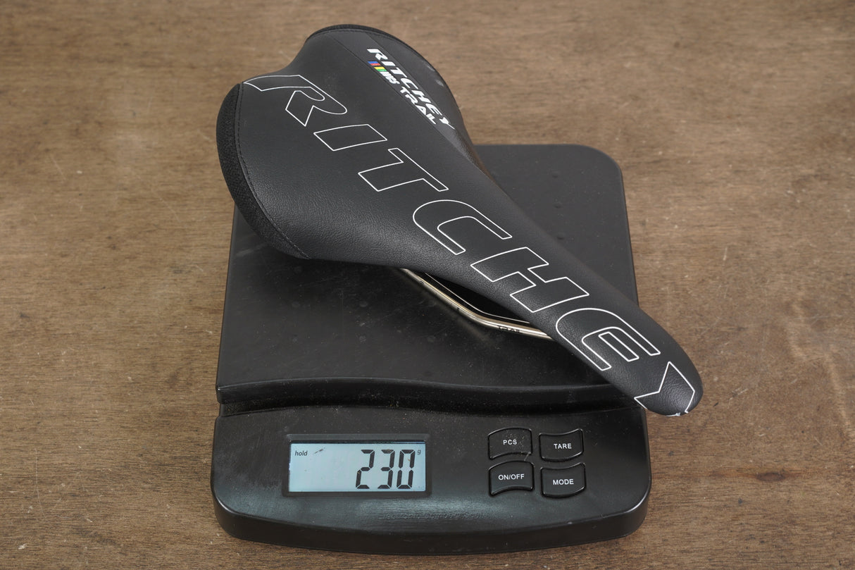 138mm Ritchey WCS Trail Vector Wing Titanium Rail Road Saddle 230g