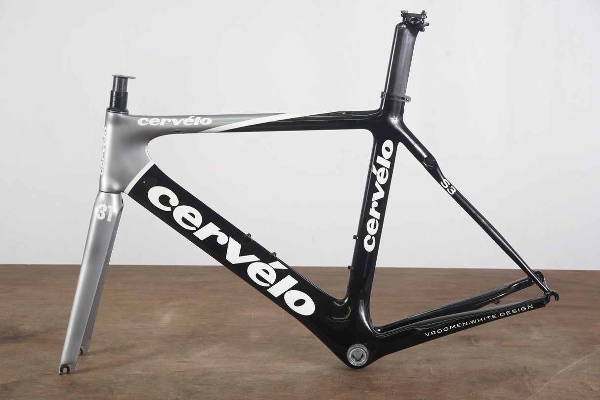 56cm Cervelo S3 Carbon Rim Brake Road Frameset