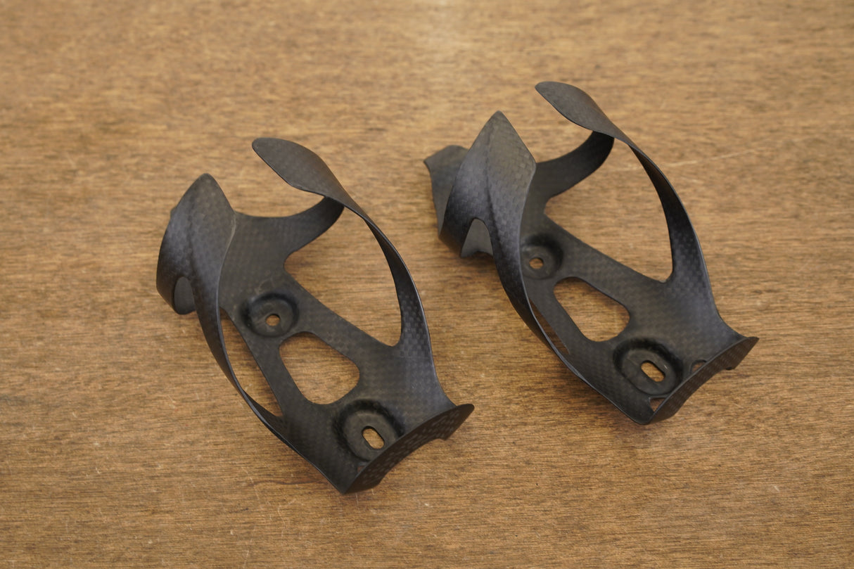 (2) Carbon Water Bottle Cages 44g