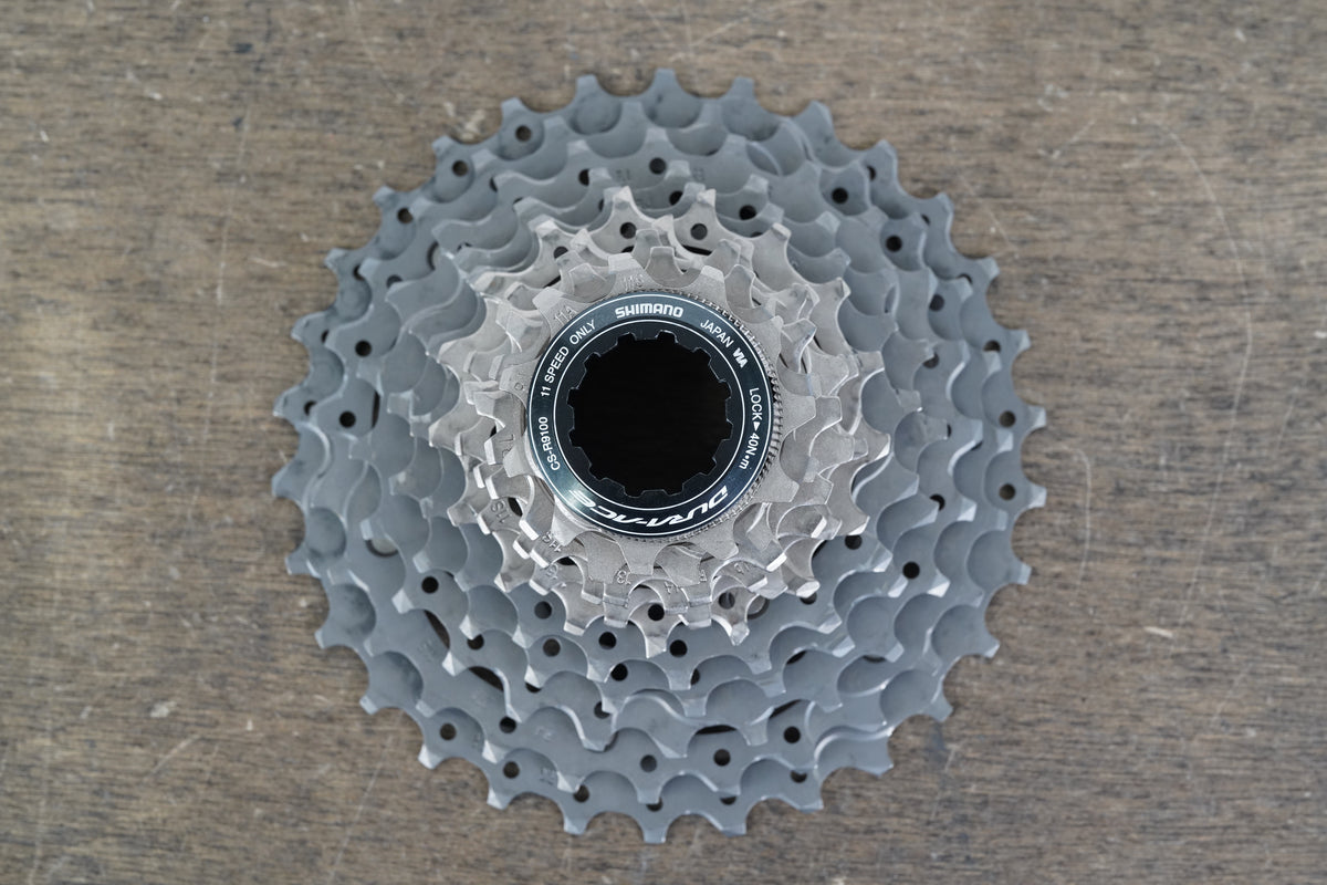11-30T Shimano Dura-Ace CS-R9100 11 Speed Road Cassette 206g 9100
