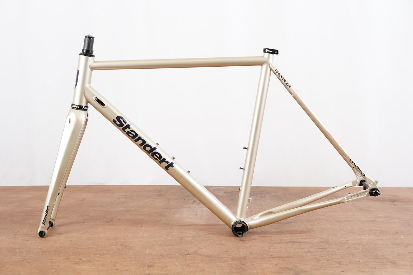 56cm Standert Pfadfinder Columbus Steel Disc Brake Road Frameset
