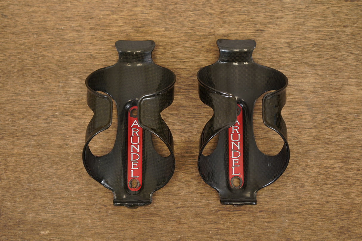 (2) Arundel Dave-O Carbon Water Bottle Cages 62g