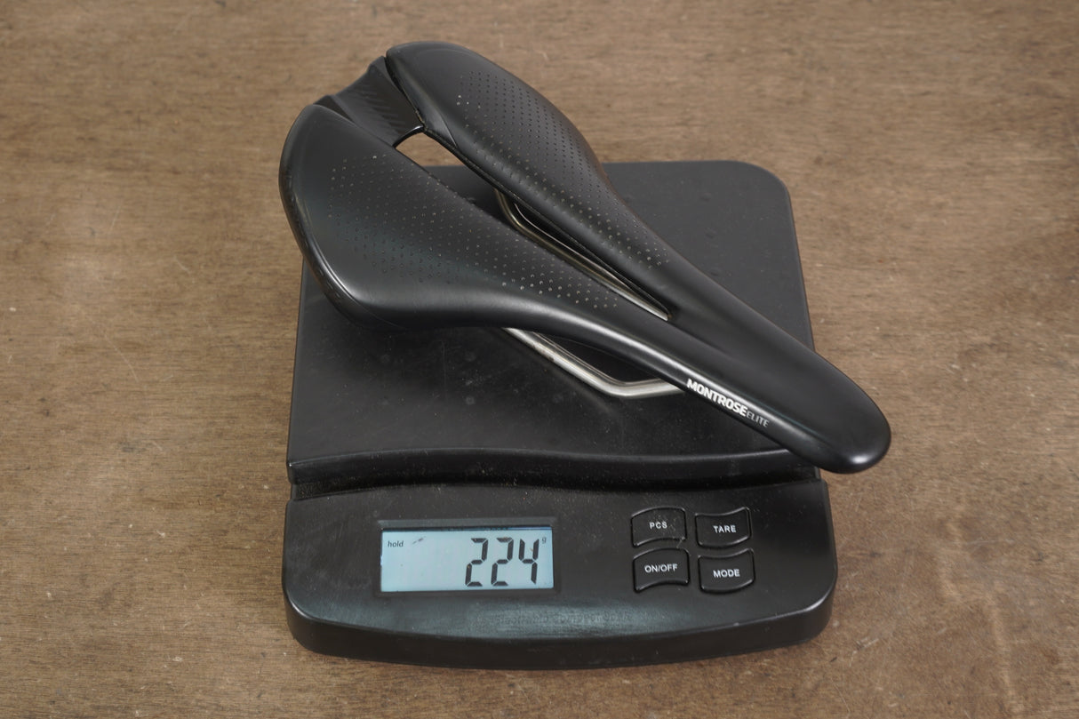 138mm Bontrager Montrose Elite Titanium Rail Road Saddle 224g