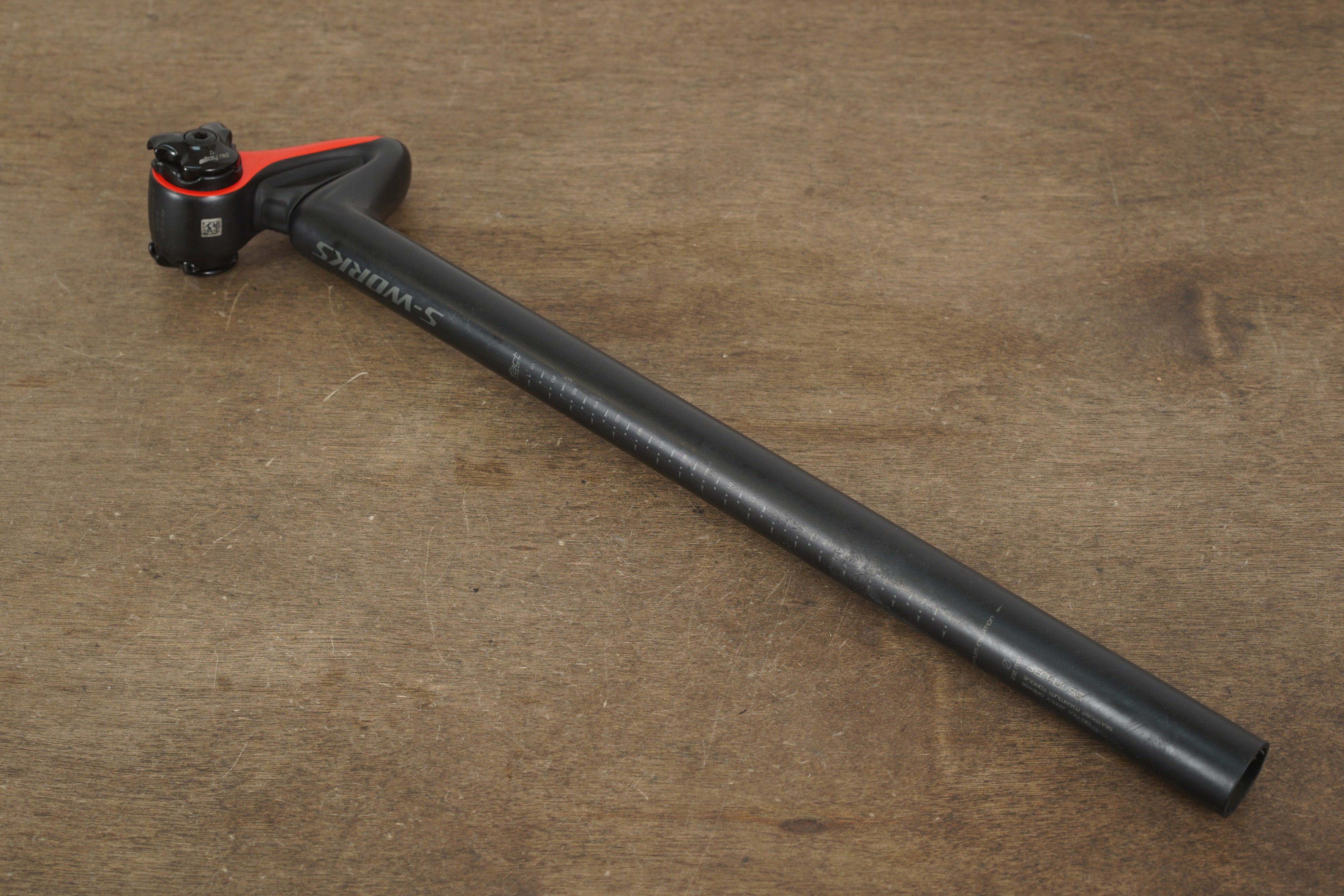 27.2mm Specialized S-WORKS CG-R Carbon Setback Road Seatpost CGR