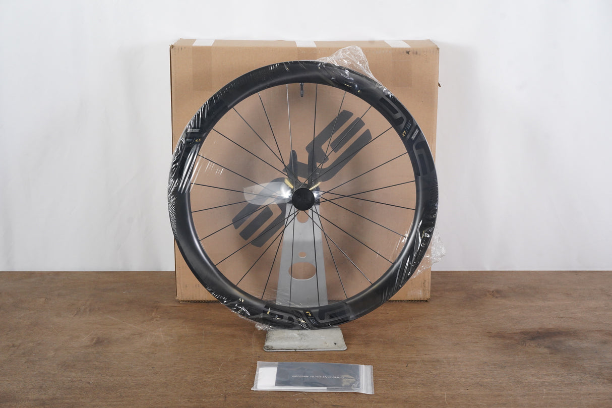 NEW FRONT ENVE SES 4.5 DT Swiss 240 Carbon Tubeless Clincher Disc Brake Wheel