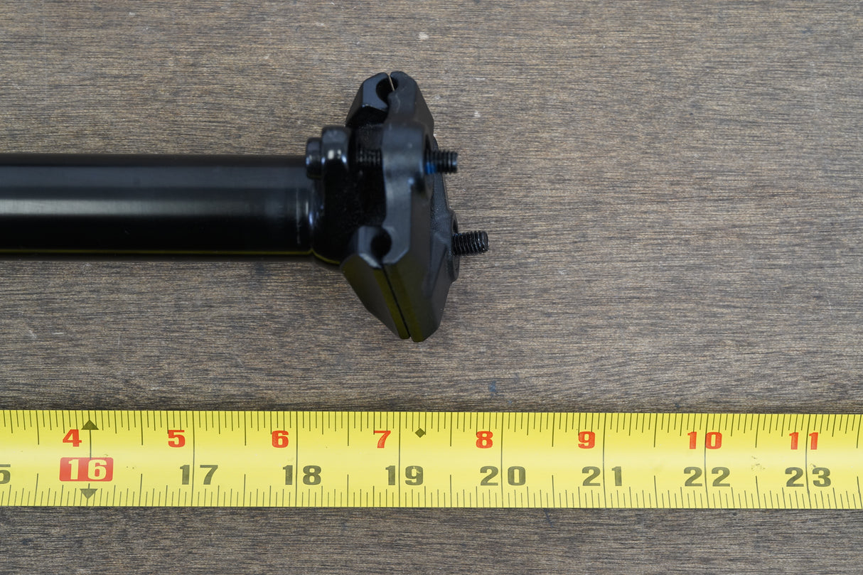 NEW 31.6mm PNW Loam Dropper +RAD Travel Adjust 0 Setback Seatpost 551g
