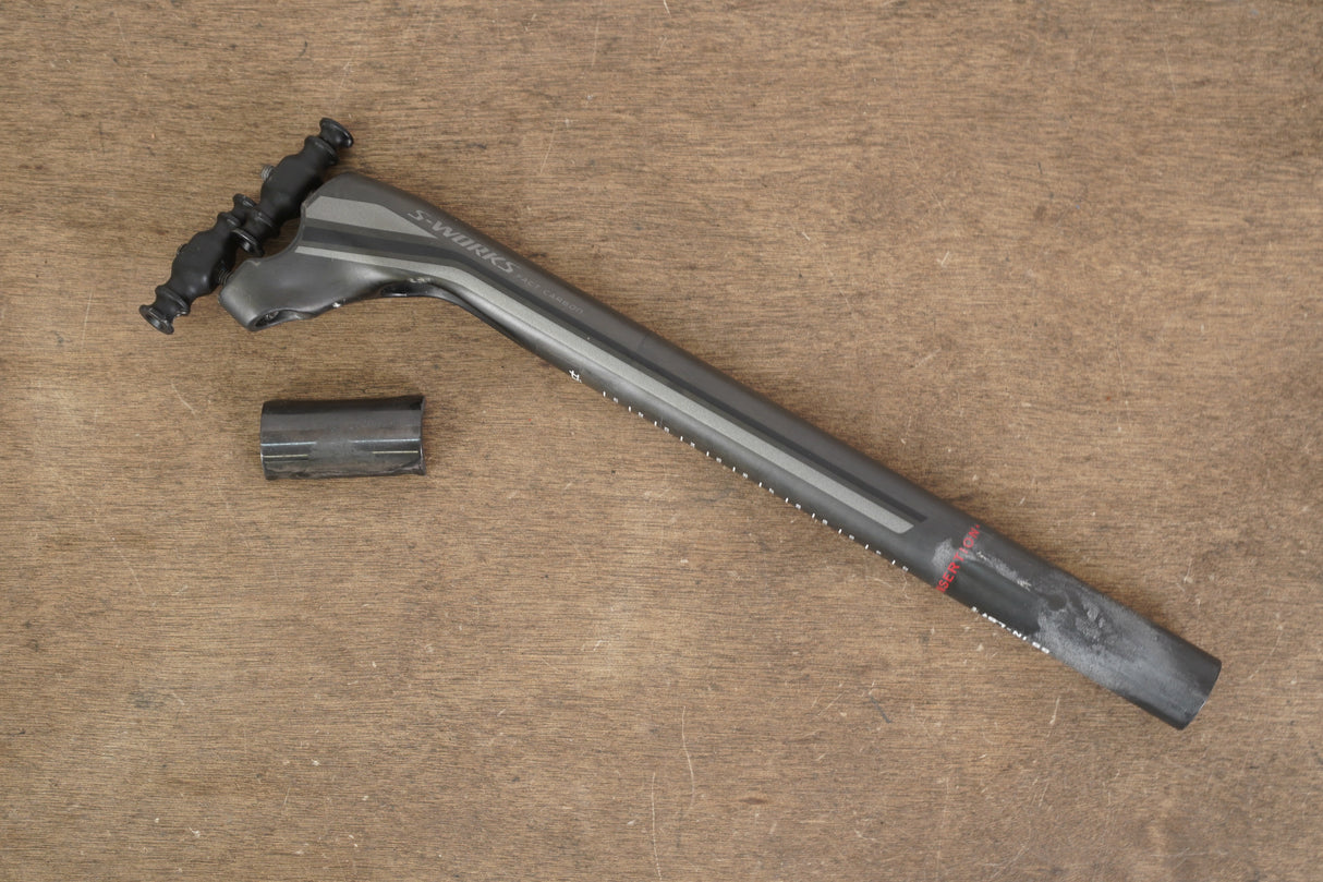 27.2mm Specialized S-WORKS FACT Carbon Setback Road Seatpost