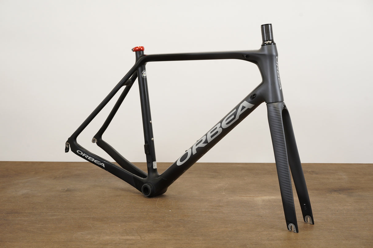 55cm Orbea Orca Carbon Rim Brake Road Frameset *Damaged*