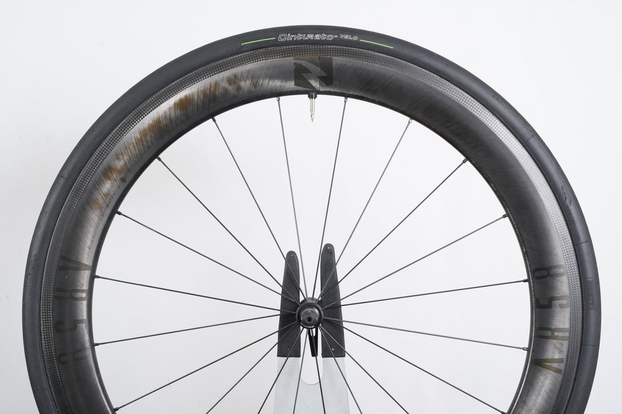 Reynolds AR58 Carbon Tubeless Clincher Rim Brake Wheelset 11 Speed AR 58