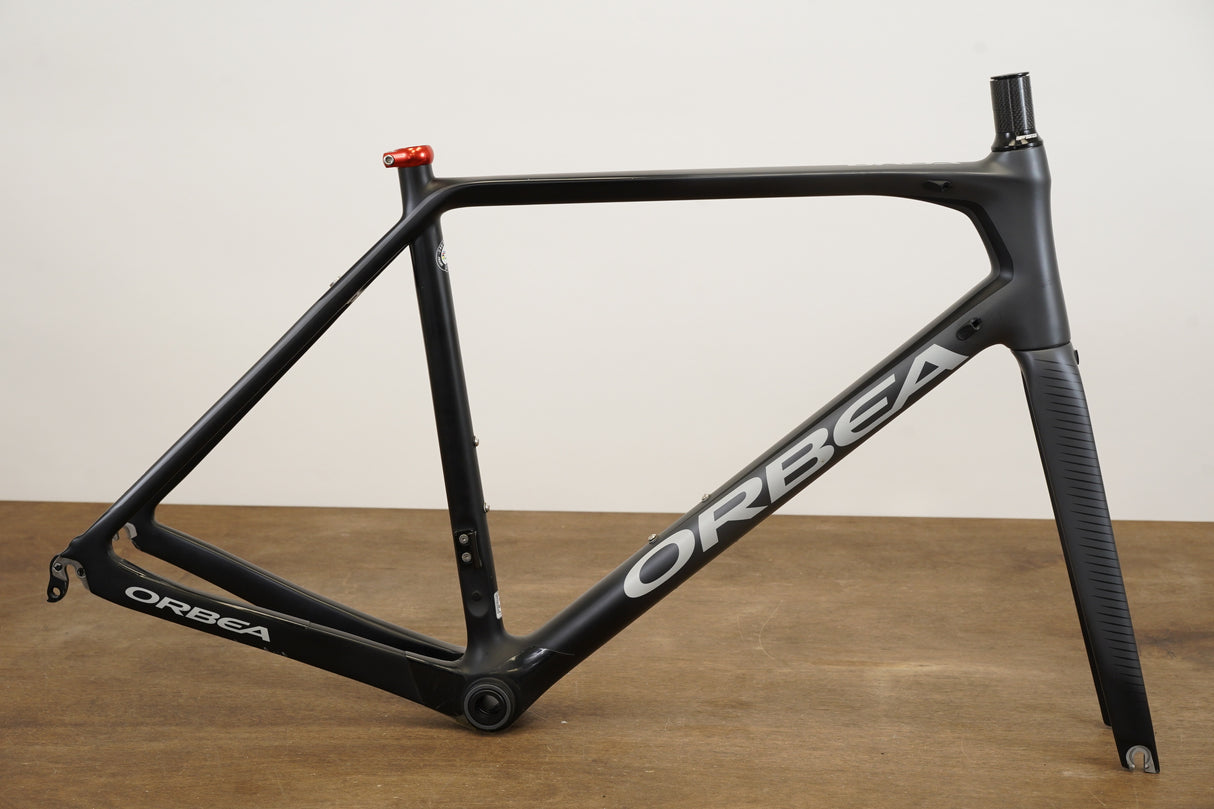 55cm Orbea Orca Carbon Rim Brake Road Frameset *Damaged*