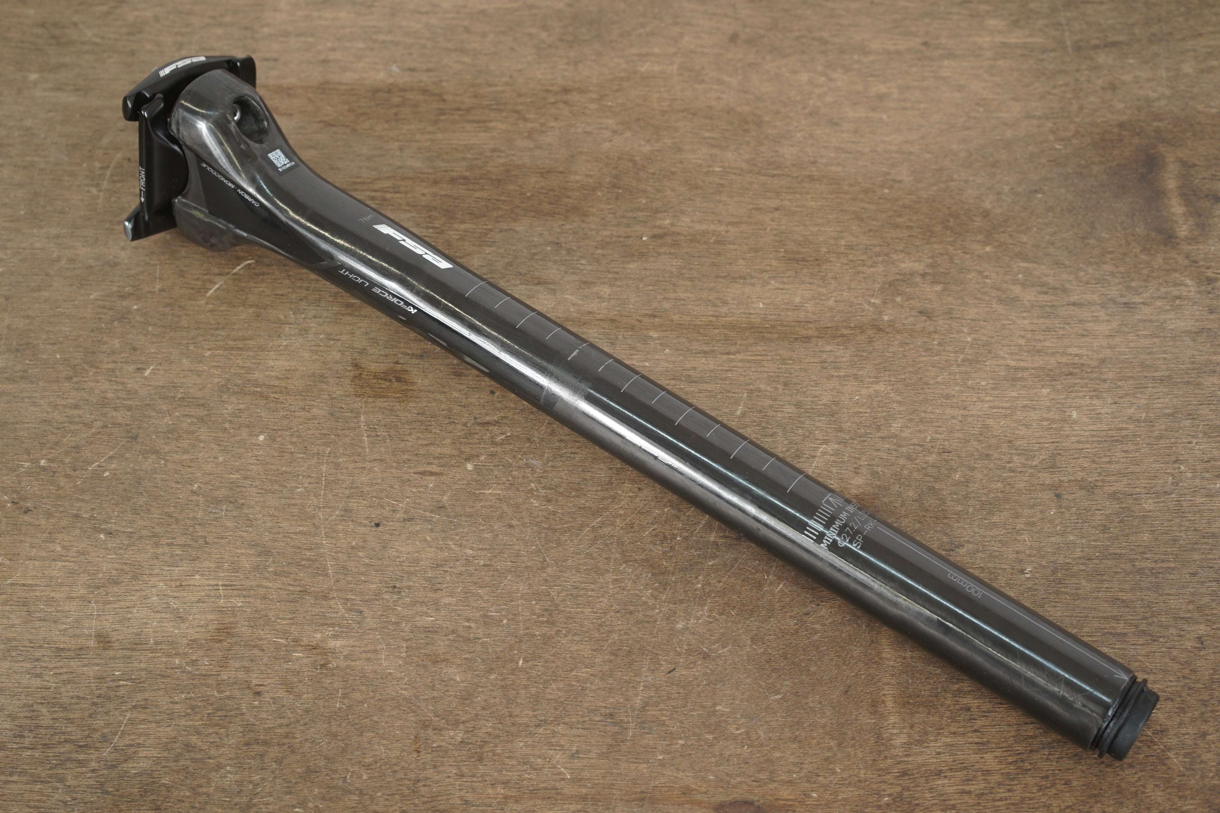 FSA K-FORCE LIGHT カーボンシートポストφ27.2mm 27.2mm FSA K-Force Light Carbon 0 Setback Road Seatpost – Elevate