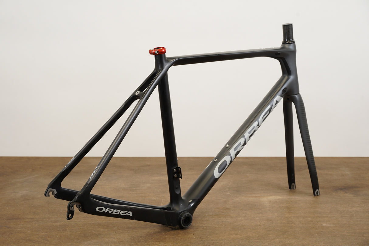55cm Orbea Orca Carbon Rim Brake Road Frameset *Damaged*