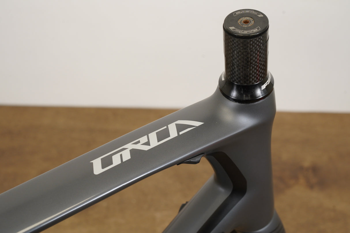 55cm Orbea Orca Carbon Rim Brake Road Frameset *Damaged*