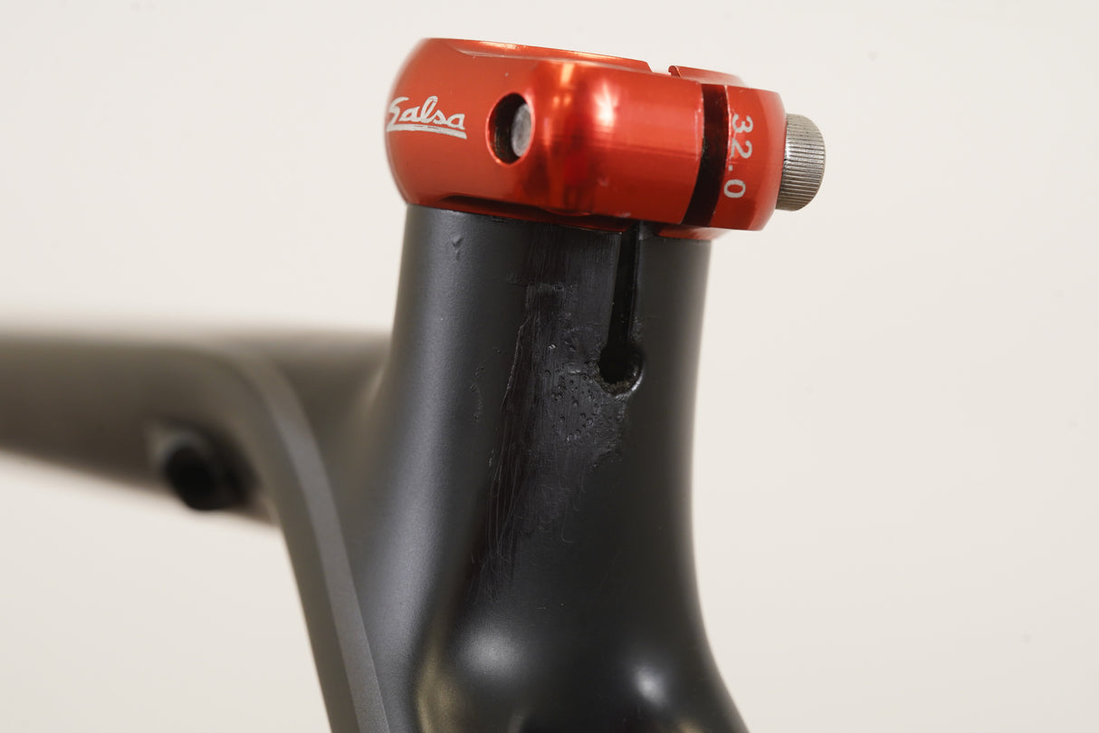 55cm Orbea Orca Carbon Rim Brake Road Frameset *Damaged*