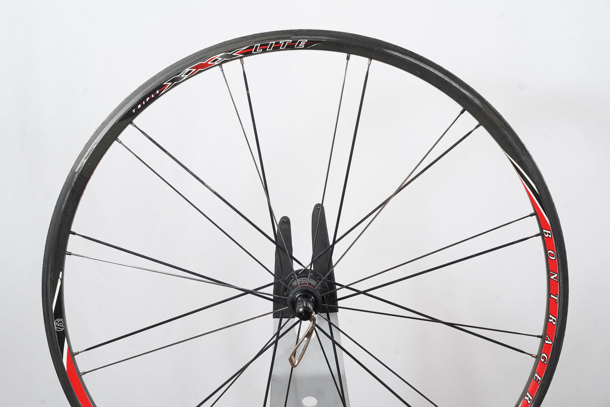 Bontrager Race XXX Lite Carbon Tubular Rim Brake Road Wheelset 10 Speed