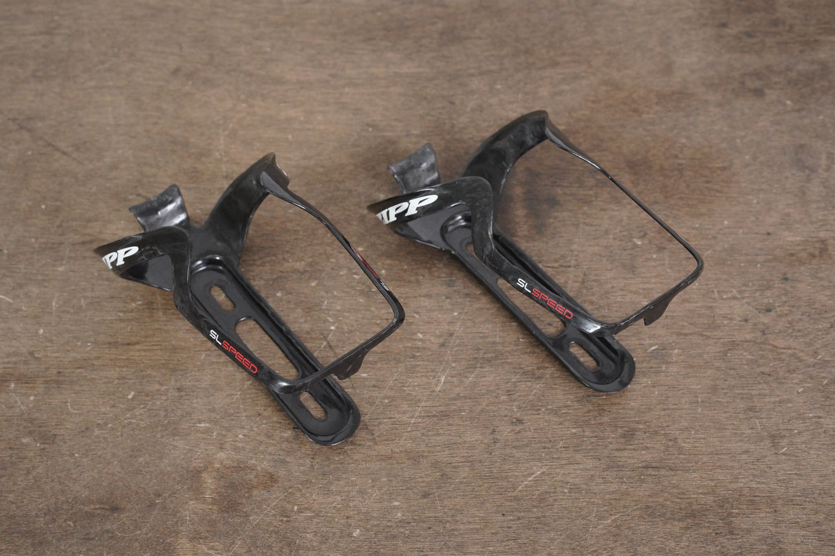 (2) Zipp SL Speed Carbon Water Bottle Cages 31g