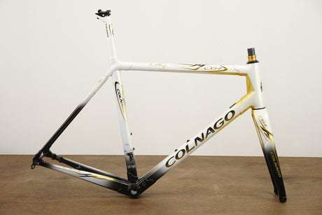 *Damaged* 56s Colnago C64 Art Decor Carbon Disc Brake Road Frameset